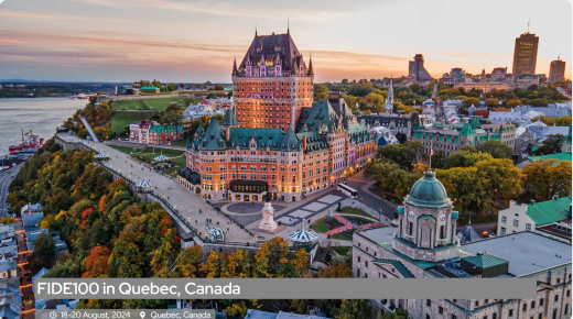 Célébrations du Centenaire de la FIDE à Québec