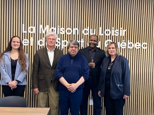 Visite du président de l'AIDEF au siège de la fédération québécoise