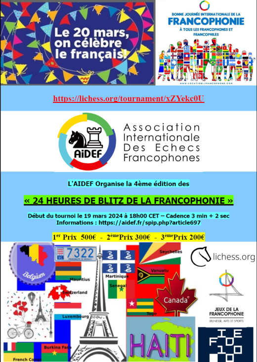 Les 24 heures de Blitz de la Francophonie 2024