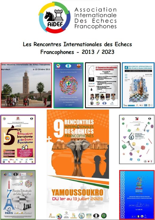 L’historique des 9 premiers RIDEF